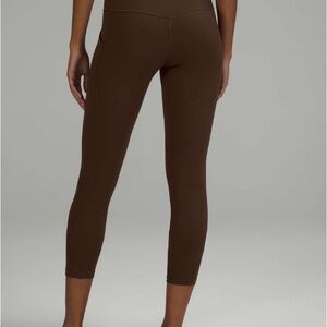 ✨🍋 Lululemon Align High-Rise Pant with
Pockets 25" Java size 2